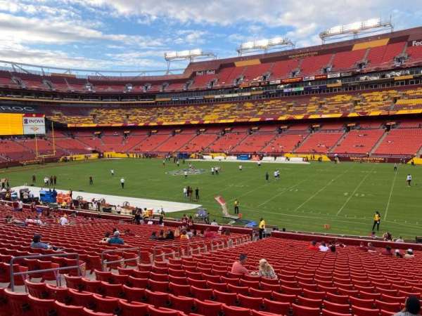 Northwest Stadium, section: 239, row: 1, seat: 12