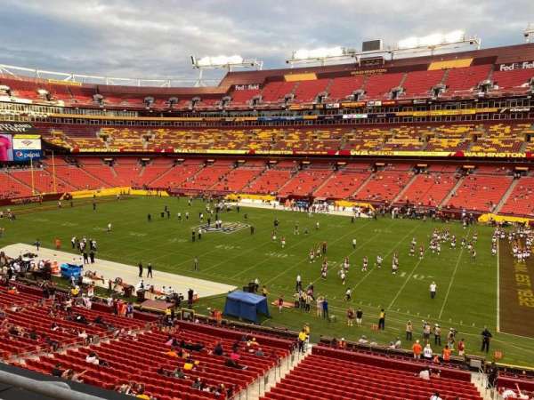 Northwest Stadium, section: 318, row: 2, seat: 10