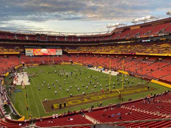 Northwest Stadium, section: 334, row: 6, seat: 20