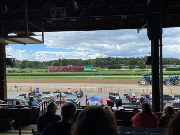 Saratoga Race Course, section: F, row: E, seat: 18