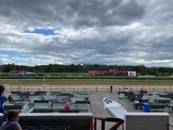 Saratoga Race Course, section: N, row: G, seat: 1