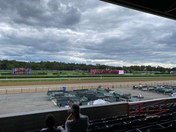 Saratoga Race Course, section: S, row: F, seat: 10