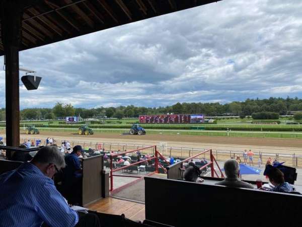 Saratoga Race Course, section: D, row: B, seat: 17