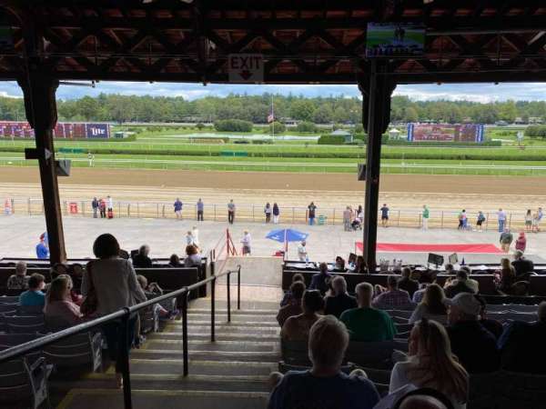 Saratoga Race Course, section: B, row: J, seat: 19