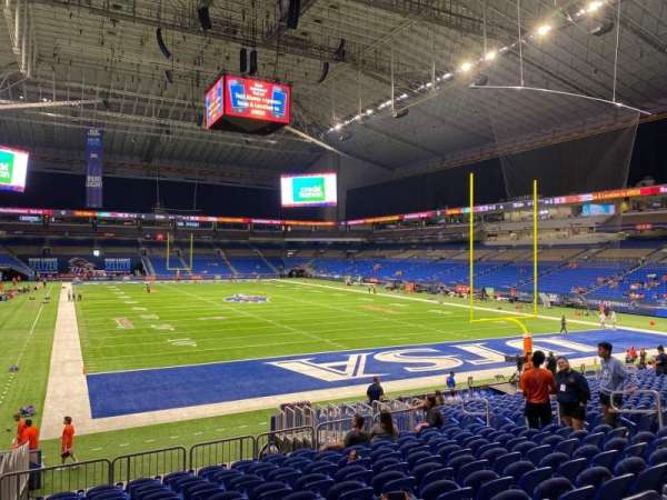 Alamodome, section: 125, row: 18, seat: 15
