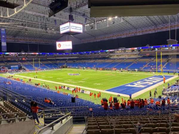 Alamodome, section: 128, row: 30, seat: 15