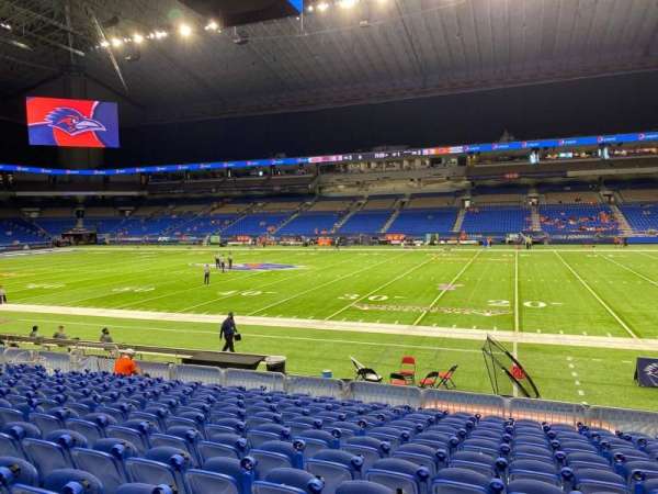 Alamodome, section: 132, row: 11, seat: 5
