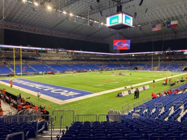 Alamodome, section: 140, row: 18, seat: 20