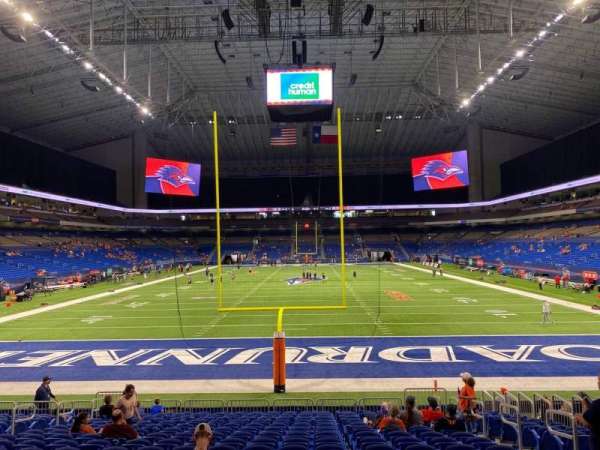 Alamodome, section: 101, row: 14, seat: 6