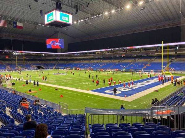 Alamodome, section: 106, row: 15, seat: 6