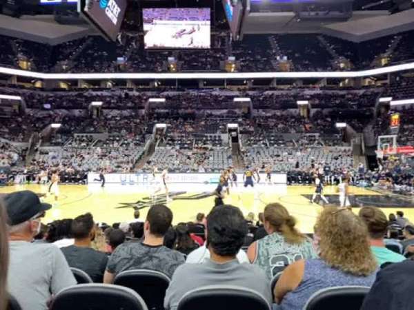 Frost Bank Center, section: 22, row: 13, seat: 4