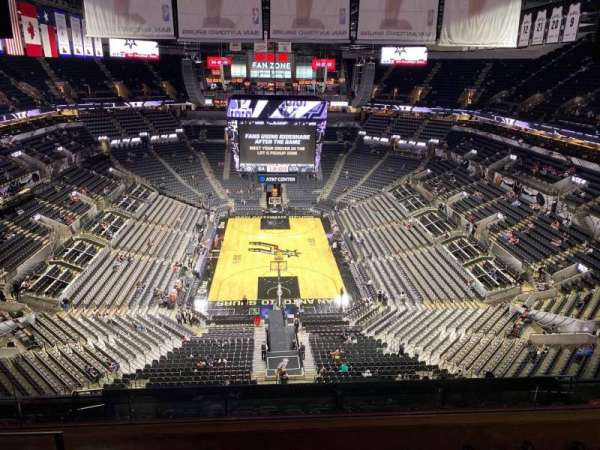 Frost Bank Center, section: 200, row: 12, seat: 11