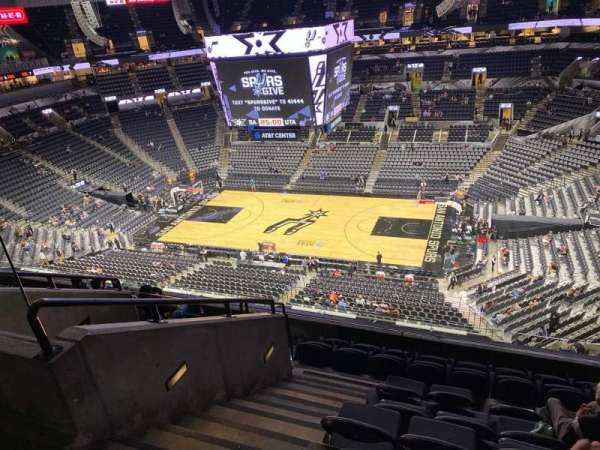 Frost Bank Center, section: 206, row: 8, seat: 16