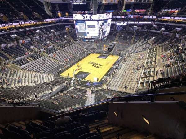 Frost Bank Center, section: 214, row: 18, seat: 5