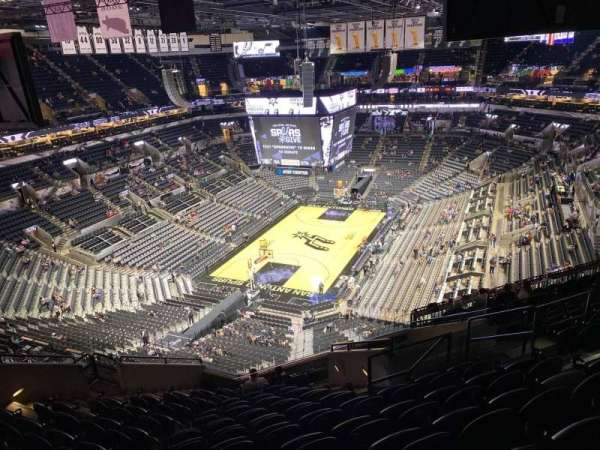 Frost Bank Center, section: 214, row: 13, seat: 8