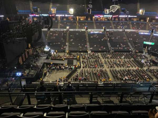 Paycom Center, section: 309, row: J, seat: 14