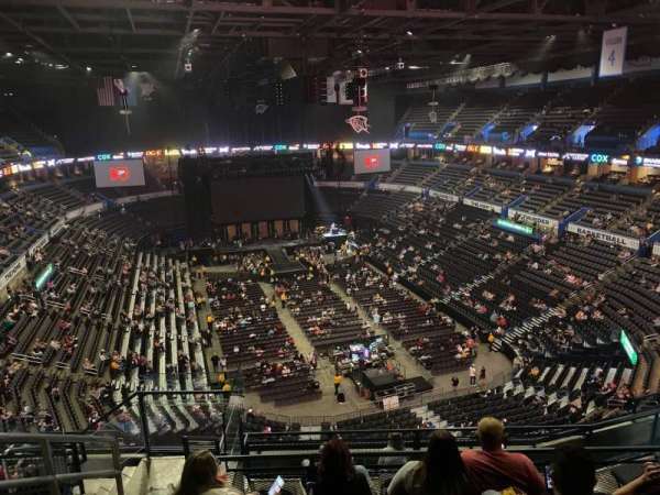 Paycom Center, section: 302, row: J, seat: 20