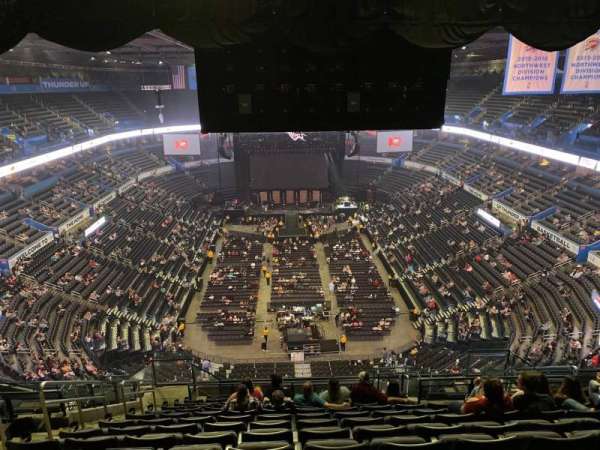 Paycom Center, section: 301, row: R, seat: 10