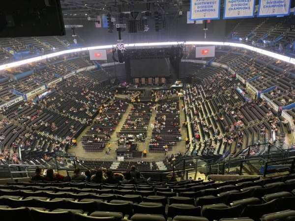 Paycom Center, section: 330, row: P, seat: 14