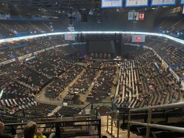 Paycom Center, section: 330, row: L, seat: 1