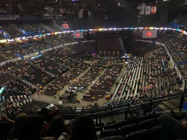Paycom Center, section: 329, row: K, seat: 12
