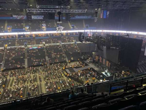 Paycom Center, section: 324, row: M, seat: 12