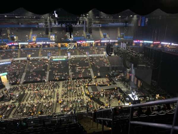 Paycom Center, section: 324, row: R, seat: 1