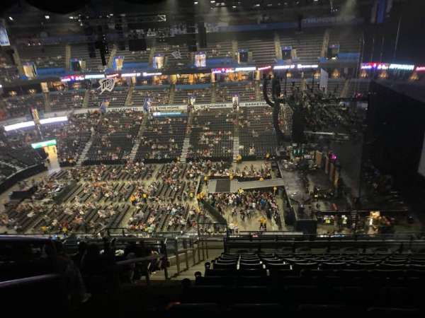 Paycom Center, section: 322, row: R, seat: 18