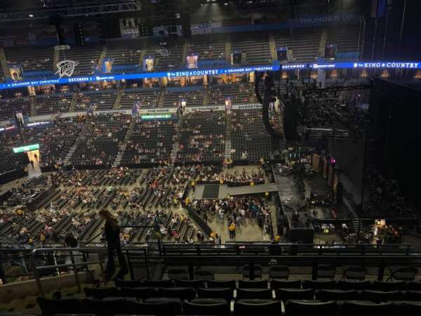 Paycom Center, section: 322, row: L, seat: 15