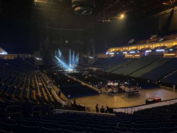 BOK Center, section: 103, row: V, seat: 9
