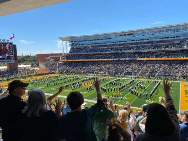McLane Stadium, section: 221, row: 11, seat: 5