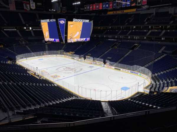 Bridgestone Arena, section: 314, row: E, seat: 9