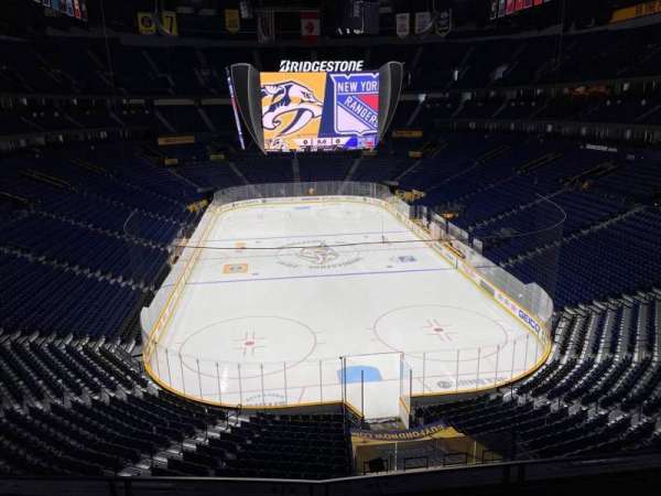Bridgestone Arena, section: 317, row: D, seat: 8