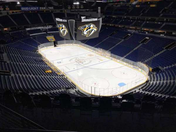 Bridgestone Arena, section: 331, row: H, seat: 7