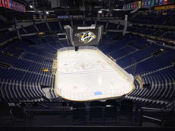 Bridgestone Arena, section: 333, row: H, seat: 8