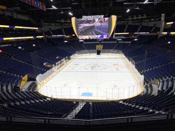 Bridgestone Arena, section: 201, row: D, seat: 7