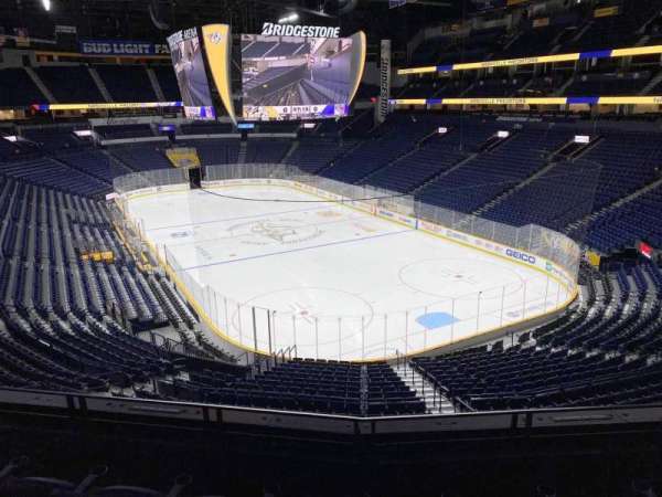 Bridgestone Arena, section: 222, row: D, seat: 7