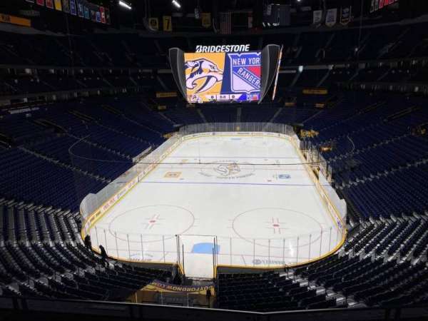 Bridgestone Arena, section: 318, row: S, seat: 9