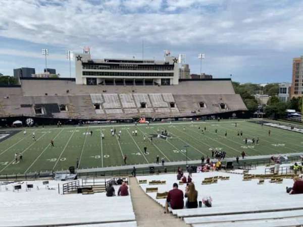 FirstBank Stadium, section: R, row: 56, seat: 18