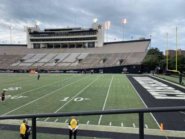 FirstBank Stadium, section: V, row: 12, seat: 18