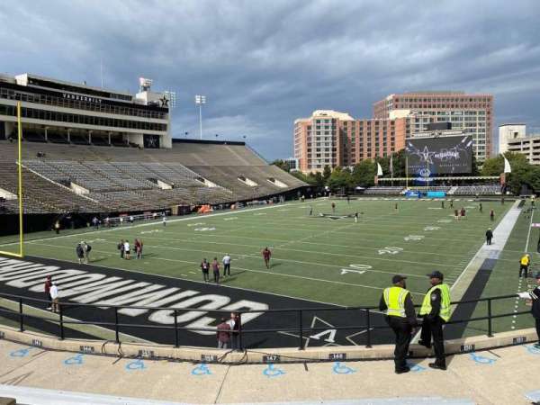 FirstBank Stadium, section: N, row: 10, seat: 4