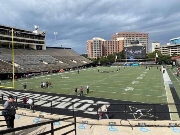 FirstBank Stadium, section: M, row: 8, seat: 1