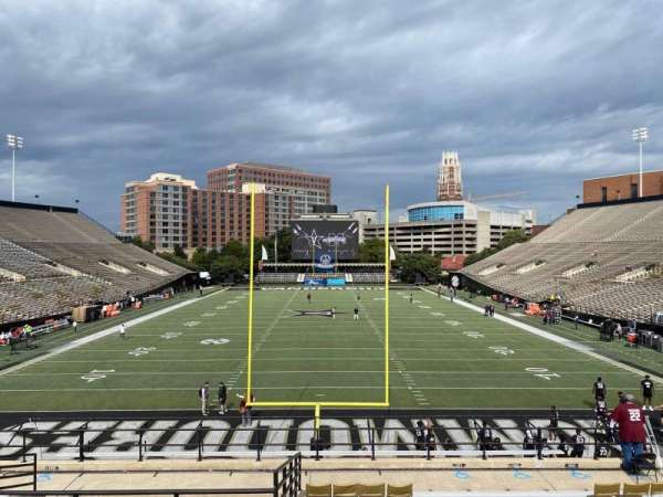 FirstBank Stadium, section: L, row: 17, seat: 1