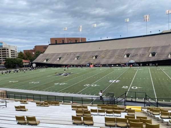FirstBank Stadium, section: F, row: 25, seat: 21