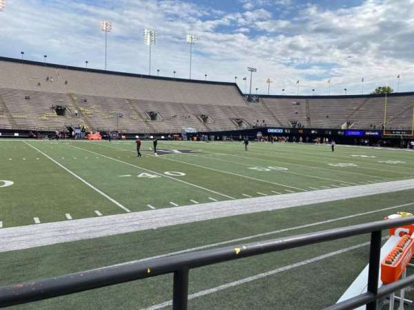 FirstBank Stadium, section: C, row: 3, seat: 5