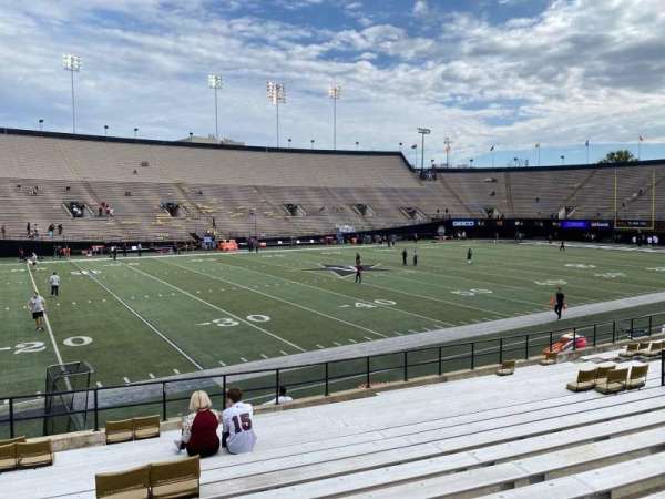 FirstBank Stadium, section: B, row: 20, seat: 6