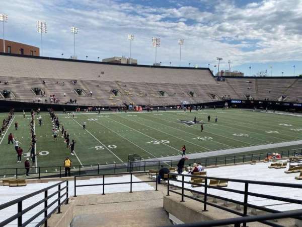 FirstBank Stadium, section: B, row: 32, seat: 3