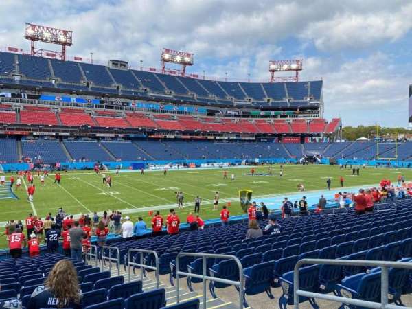Nissan Stadium, section: 116, row: U, seat: 4
