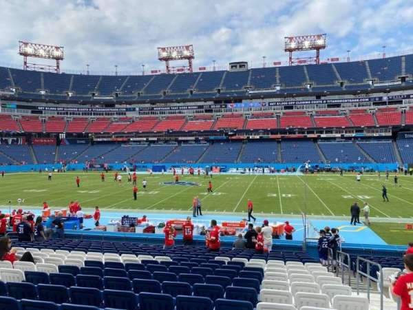 Nissan Stadium, section: 111, row: S, seat: 3