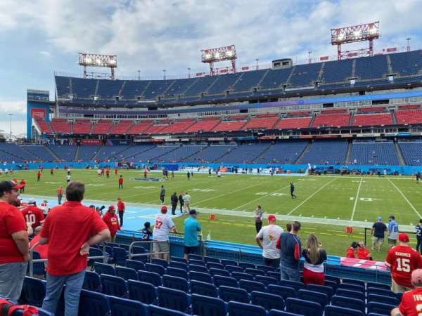 Nissan Stadium, section: 109, row: L, seat: 15